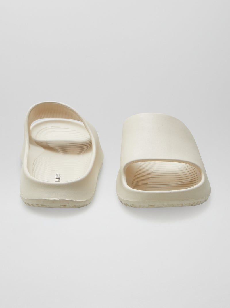 Chanclas de piscina monobloc BEIGE - Kiabi