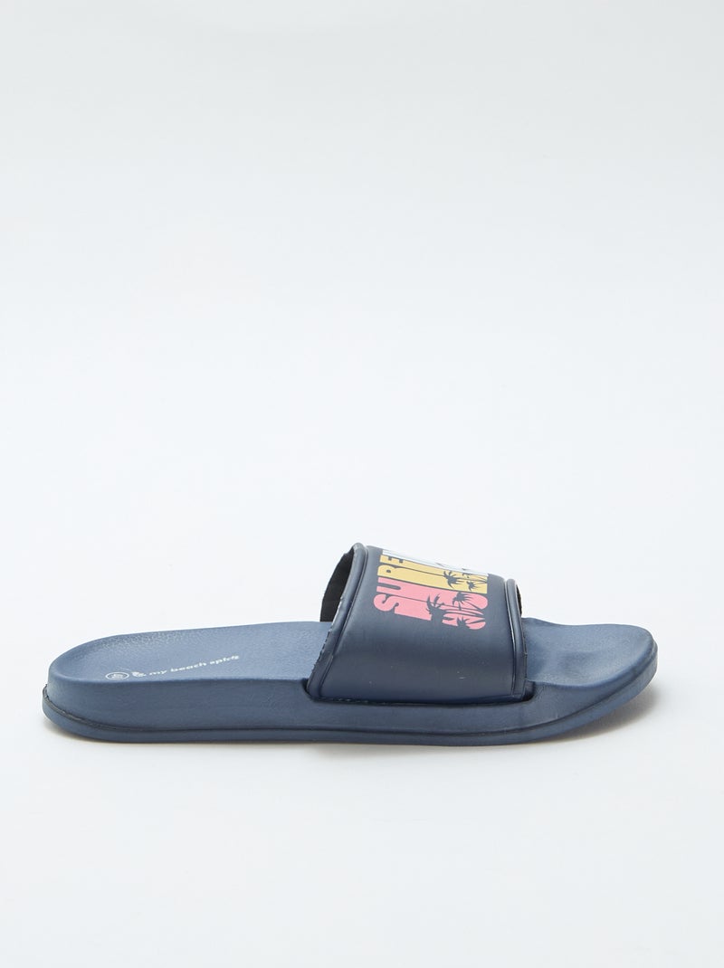 Chanclas de piscina \'surfing\' Azul - Kiabi