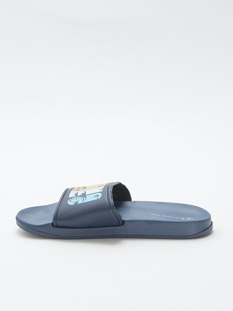Chanclas de piscina \'surfing\' Azul - Kiabi