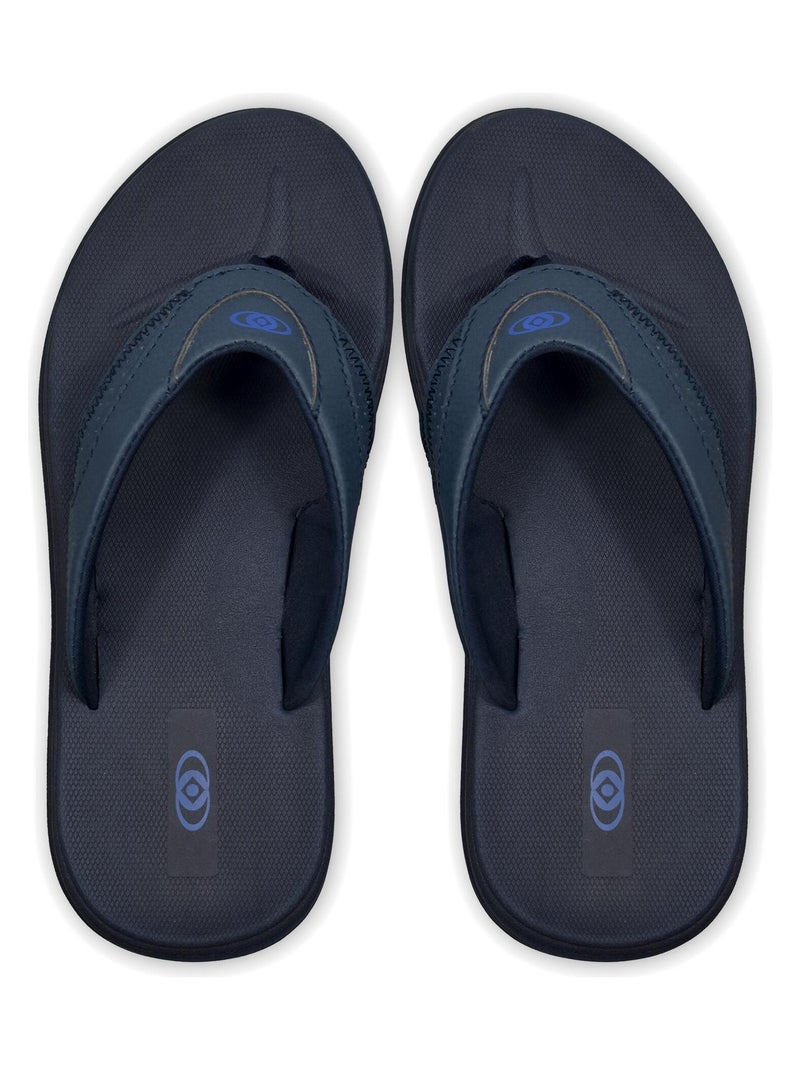Chanclas de Playa Brasileras de Hombre Azul marino - Kiabi