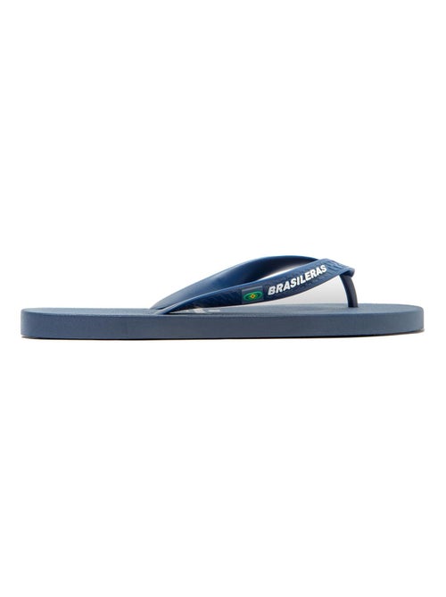 Chanclas de Playa Brasileras de Hombre con suela de goma Antideslizante - Kiabi Chanclas de Playa Brasileras de Hombre con suela de goma Antideslizante - Kiabi