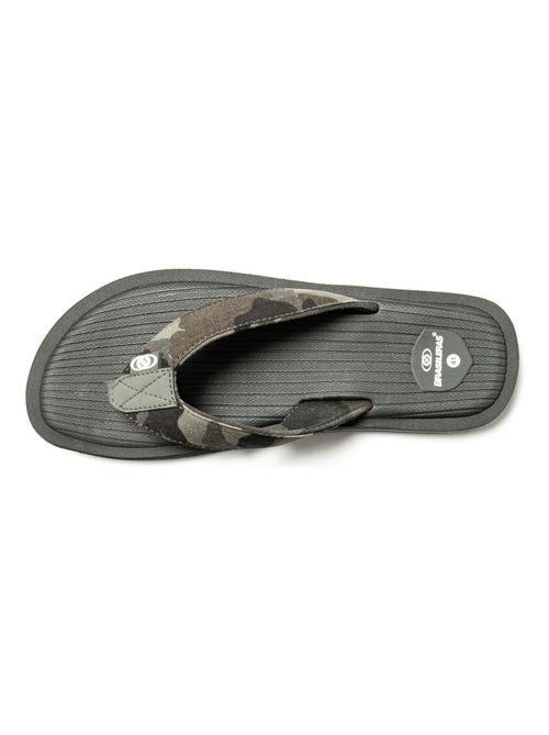 Chanclas de Playa Brasileras de Hombre con suela de goma Antideslizante - Kiabi