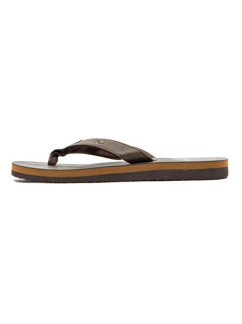 Chanclas de Playa Brasileras de Hombre con suela de goma Antideslizante - Kiabi