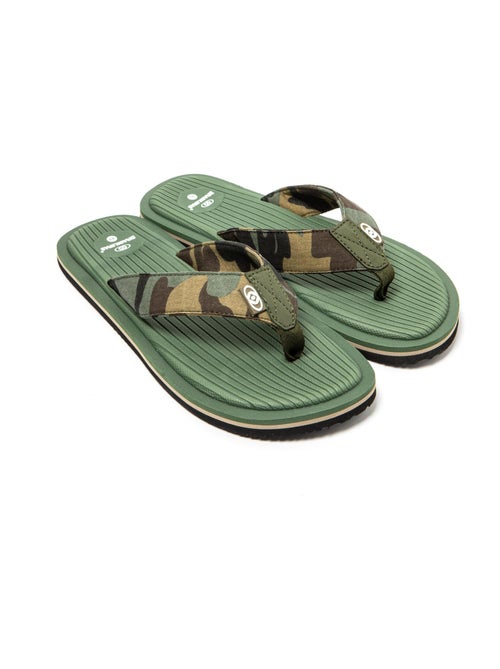 Chanclas de Playa Brasileras de Hombre con suela de goma Antideslizante - Kiabi
