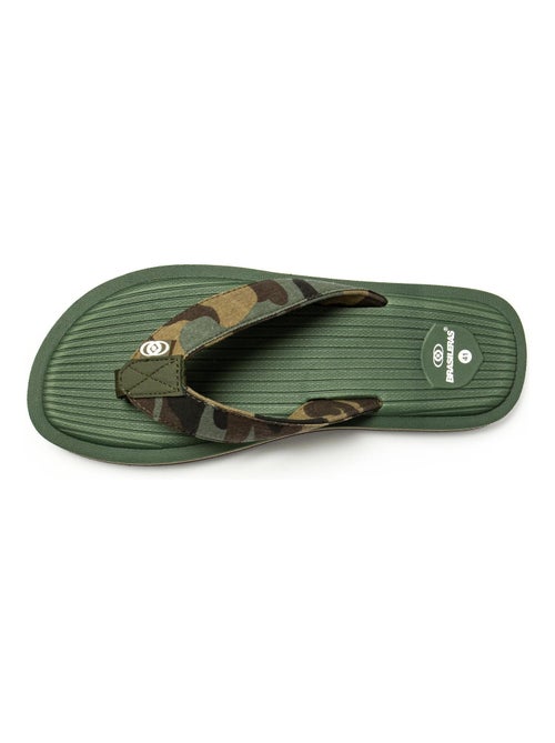 Chanclas de Playa Brasileras de Hombre con suela de goma Antideslizante - Kiabi