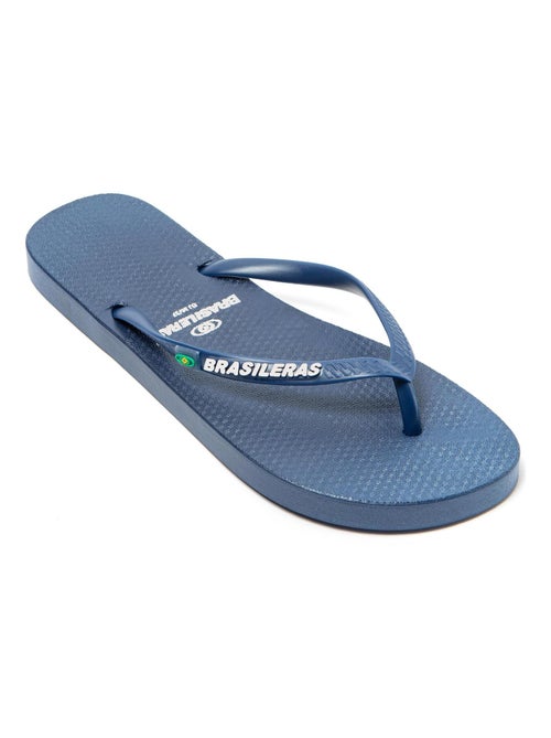 Chanclas de Playa Brasileras de Mujer con suela de goma Antideslizante - Kiabi