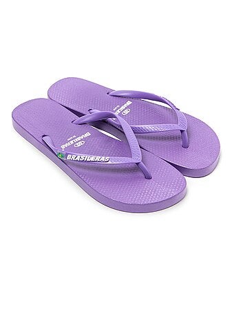 Chanclas de Playa Brasileras de Mujer con suela de goma Antideslizante