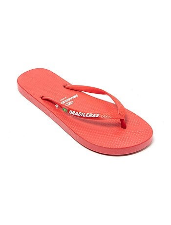 Chanclas de Playa Brasileras de Mujer con suela de goma Antideslizante