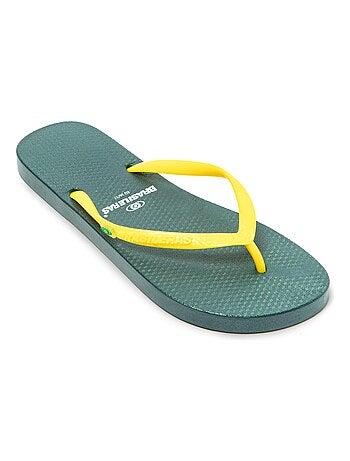 Chanclas de Playa Brasileras de Mujer con suela de goma Antideslizante