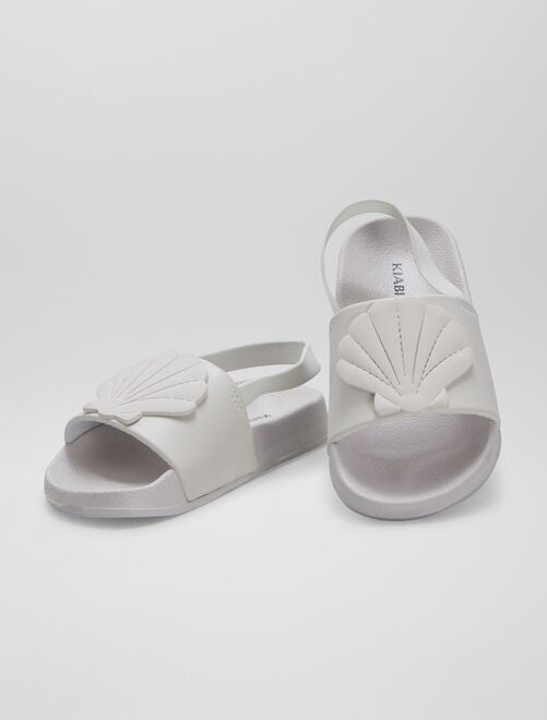 Chanclas de playa 'concha' - Kiabi