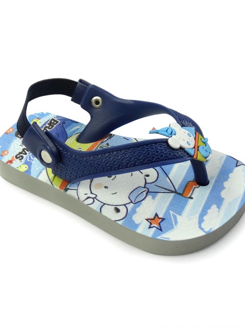 Chanclas de playa de bebes Brasileras con suela de goma - Kiabi