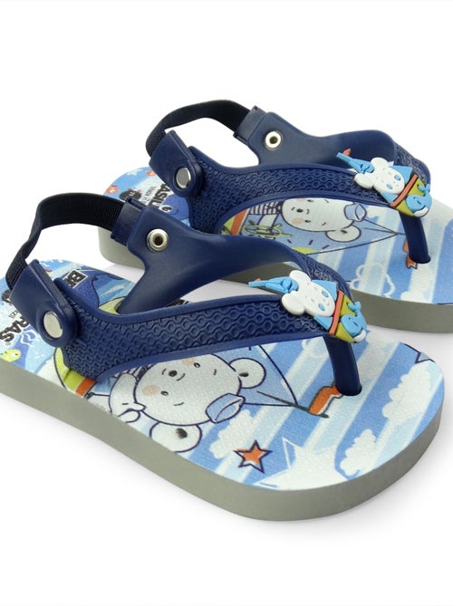 Chanclas de playa de bebes Brasileras con suela de goma - Kiabi