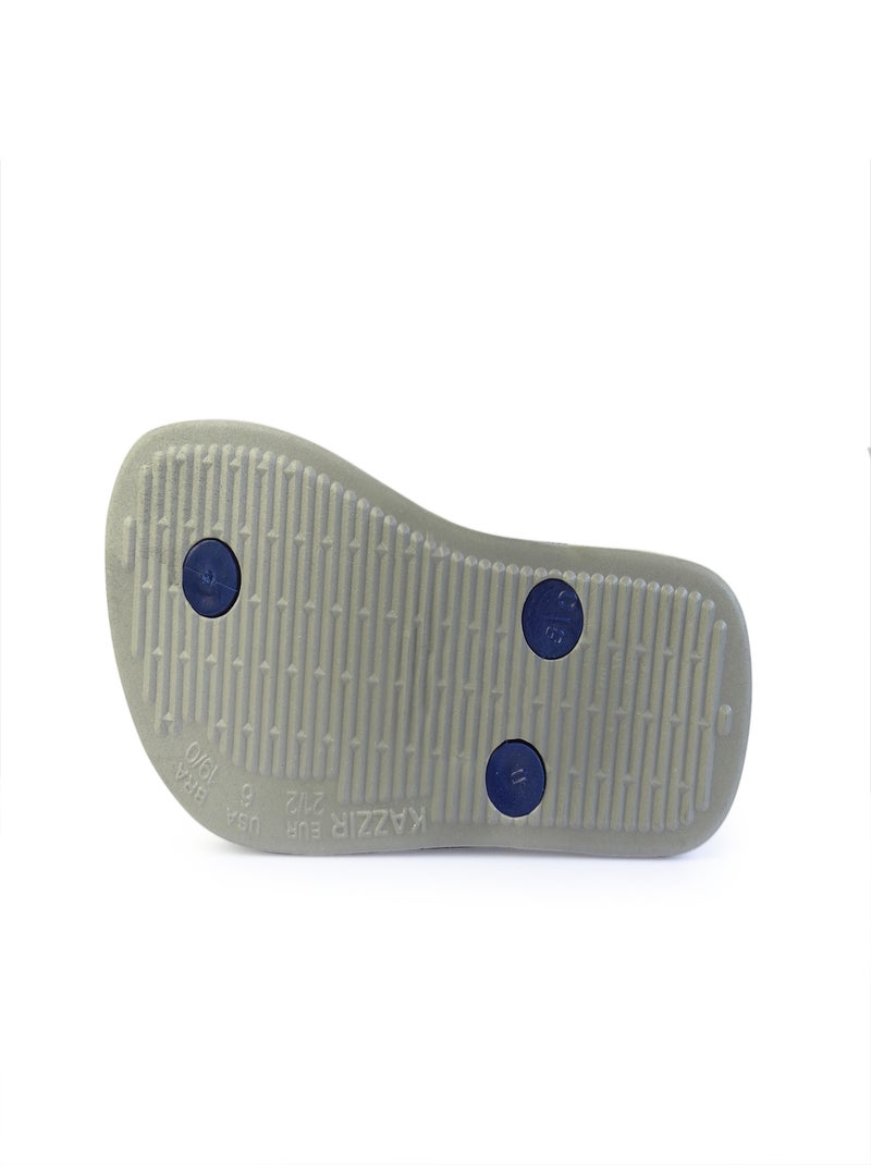 Chanclas de playa de bebes Brasileras con suela de goma Azul marino - Kiabi