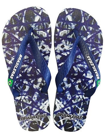 Chanclas de playa de hombre Brasileras con suela de goma