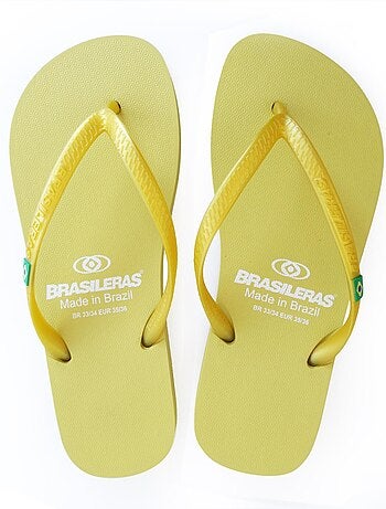 Chanclas de playa de mujer Brasileras con suela de goma