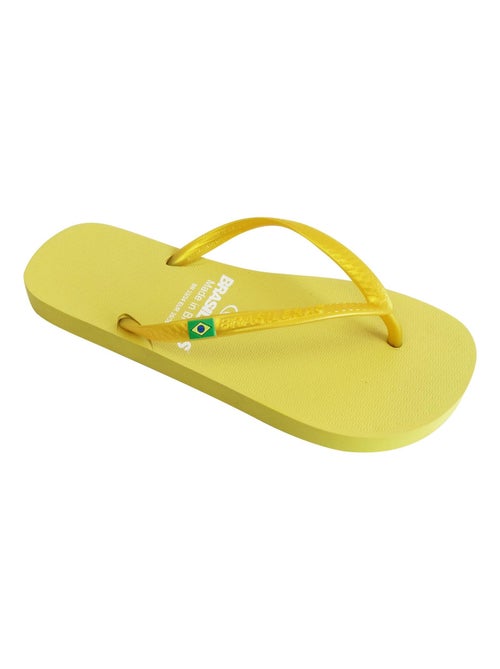 Chanclas de playa de mujer Brasileras con suela de goma - Kiabi