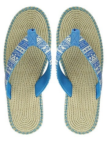 Chanclas de playa de mujer Brasileras con suela de goma