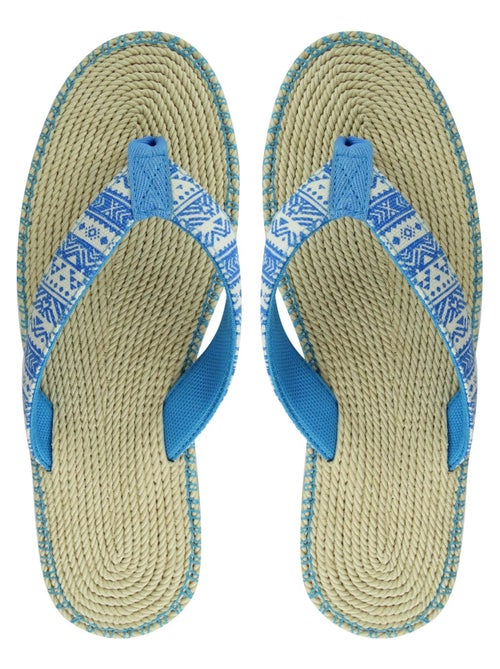 Chanclas de playa de mujer Brasileras con suela de goma - Kiabi