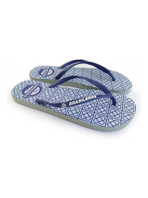 Chanclas de playa de mujer Brasileras con suela de goma - Kiabi
