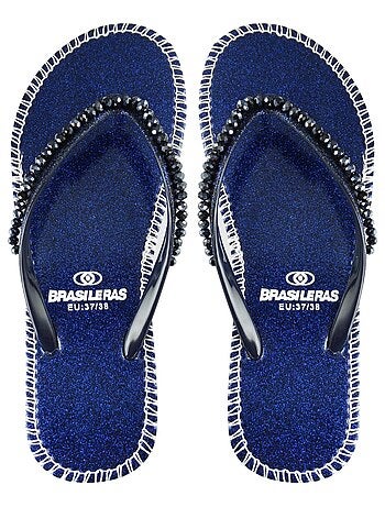 Chanclas de playa de mujer Brasileras con suela de goma