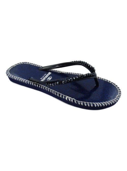 Chanclas de playa de mujer Brasileras con suela de goma - Kiabi