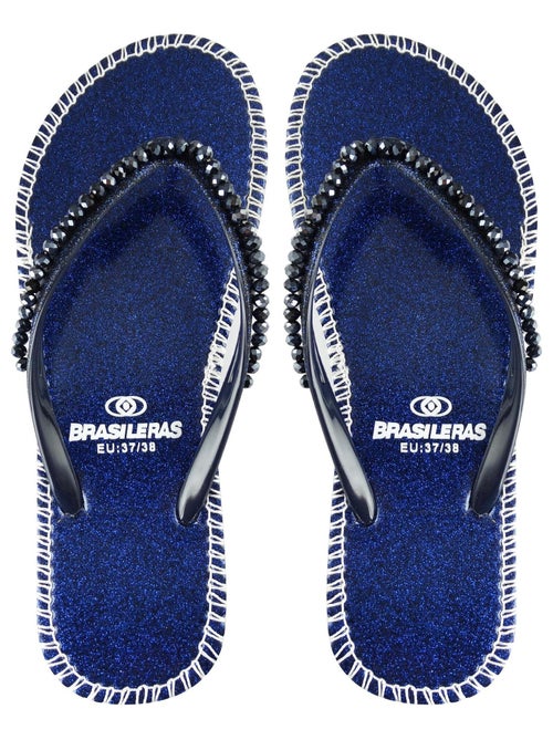 Chanclas de playa de mujer Brasileras con suela de goma - Kiabi