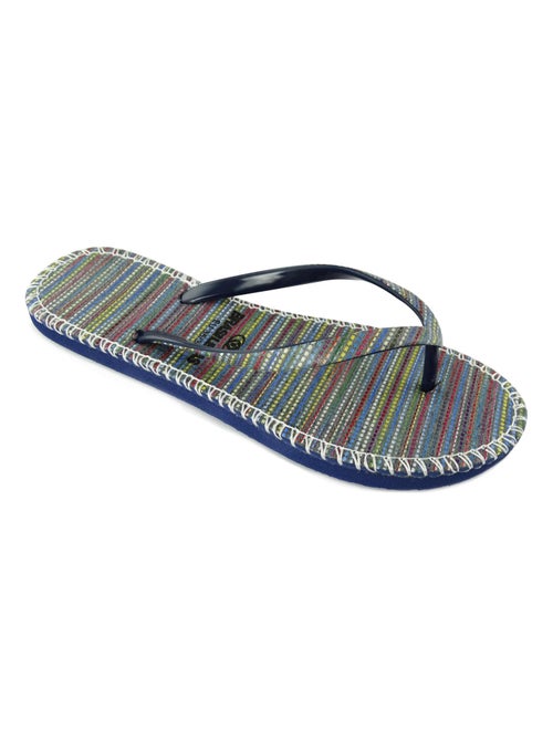 Chanclas de playa de mujer Brasileras con suela de goma - Kiabi