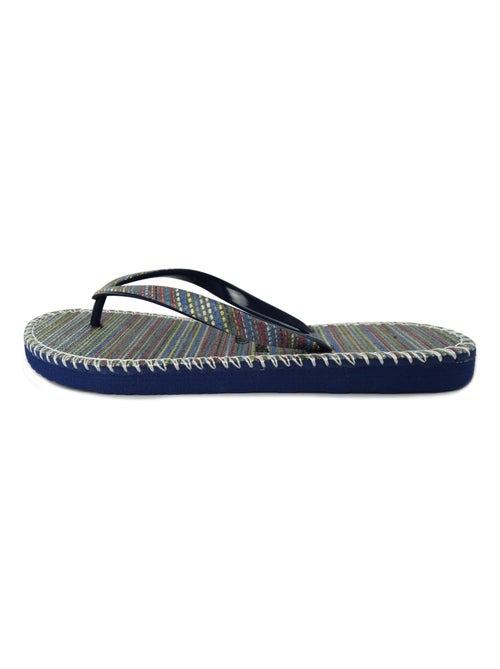 Chanclas de playa de mujer Brasileras con suela de goma - Kiabi