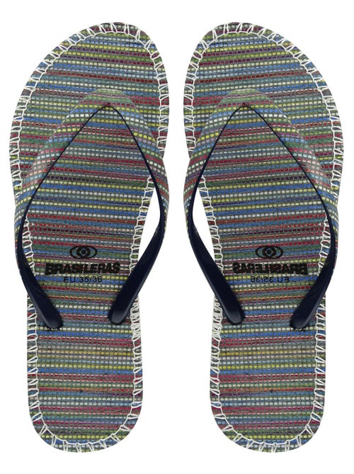 Chanclas de playa de mujer Brasileras con suela de goma - Kiabi