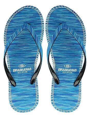 Chanclas de playa de mujer Brasileras con suela de goma