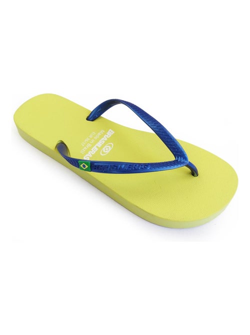 Chanclas de playa de mujer Brasileras con suela de goma - Kiabi