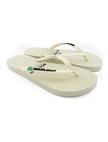 Chanclas de playa de mujer Brasileras con suela de goma