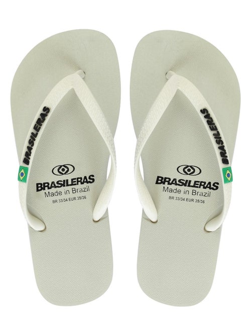 Chanclas de playa de mujer Brasileras con suela de goma - Kiabi