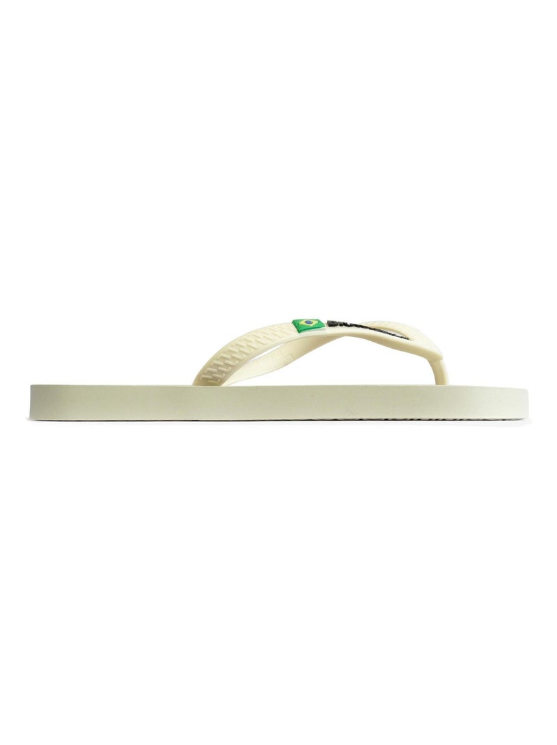 Chanclas de playa de mujer Brasileras con suela de goma Blanco - Kiabi