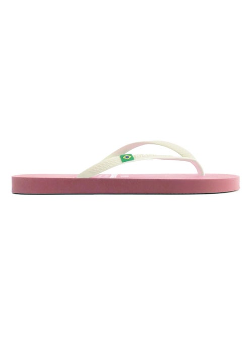 Chanclas de playa de mujer Brasileras con suela de goma - Kiabi