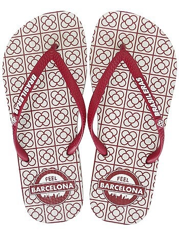 Chanclas de playa de mujer Brasileras con suela de goma