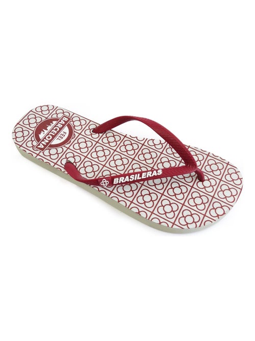 Chanclas de playa de mujer Brasileras con suela de goma - Kiabi