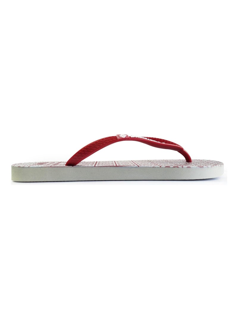 Chanclas de playa de mujer Brasileras con suela de goma Burdeos - Kiabi