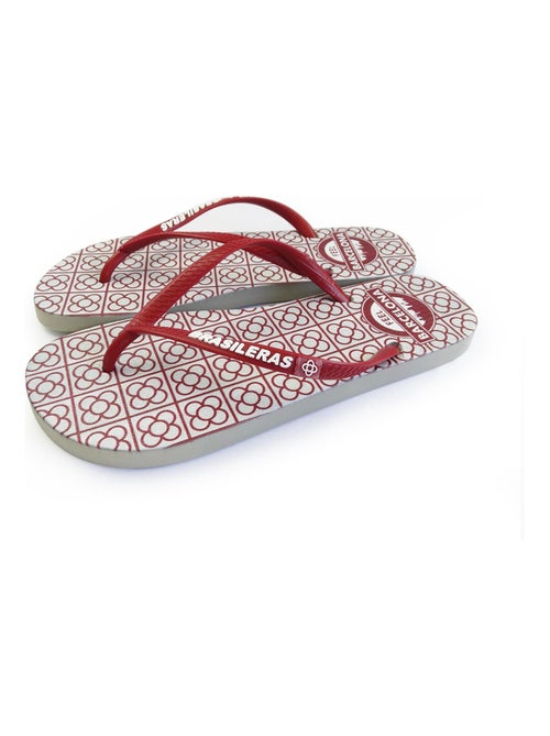 Chanclas de playa de mujer Brasileras con suela de goma - Kiabi