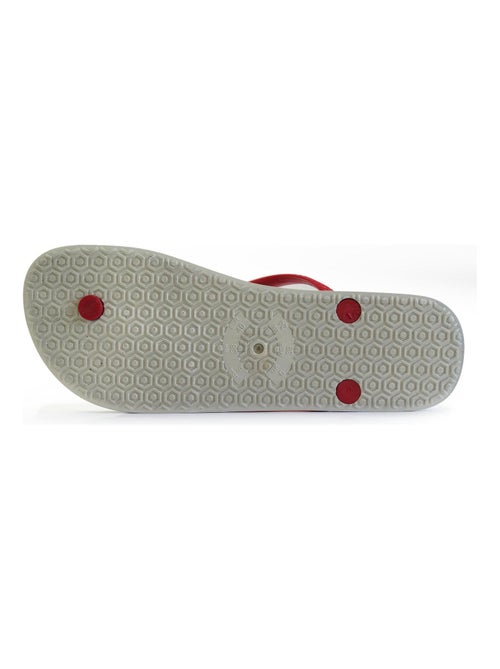 Chanclas de playa de mujer Brasileras con suela de goma - Kiabi