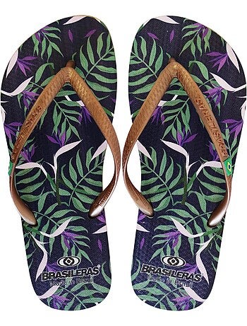 Chanclas de playa de mujer Brasileras con suela de goma