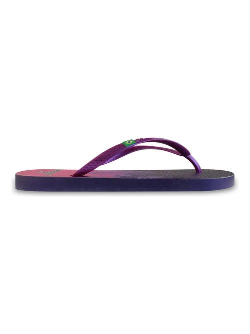 Chanclas de playa de mujer Brasileras con suela de goma - Kiabi