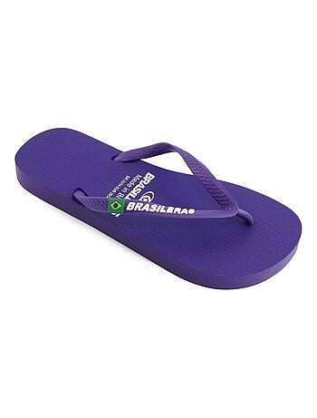 Chanclas de playa de mujer Brasileras con suela de goma