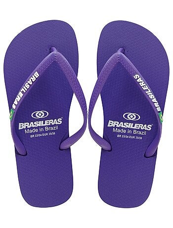 Chanclas de playa de mujer Brasileras con suela de goma
