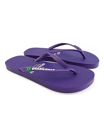 Chanclas de playa de mujer Brasileras con suela de goma