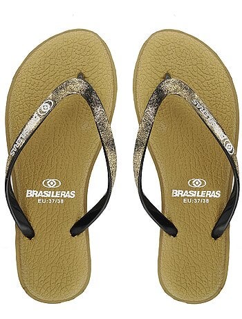 Chanclas de playa de mujer Brasileras con suela de goma