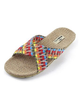 Chanclas de playa de mujer Brasileras con suela de goma