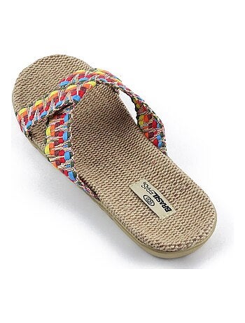 Chanclas de playa de mujer Brasileras con suela de goma