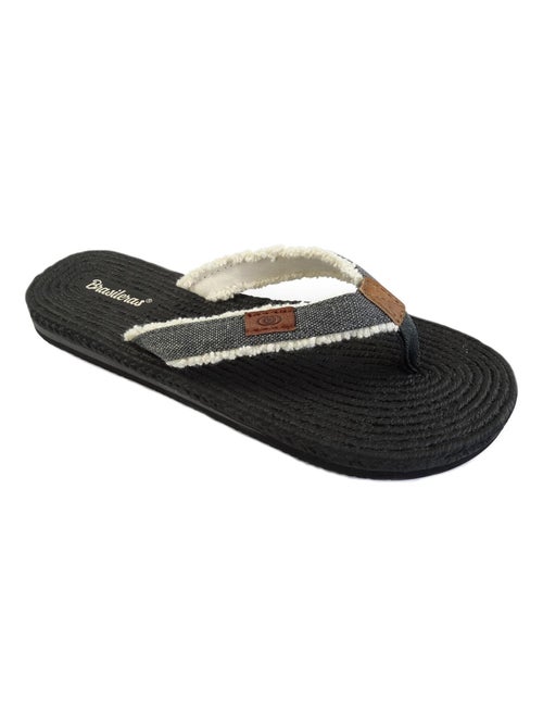 Chanclas de playa de mujer Brasileras con suela de goma - Kiabi
