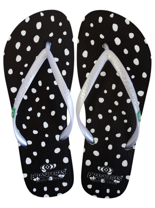 Chanclas de playa de mujer Brasileras con suela de goma - Kiabi